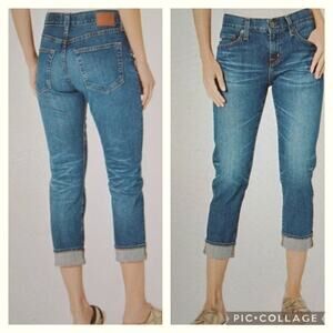 J706 EUC $225 AG the Tomboy Relaxed Fit Cropped 28